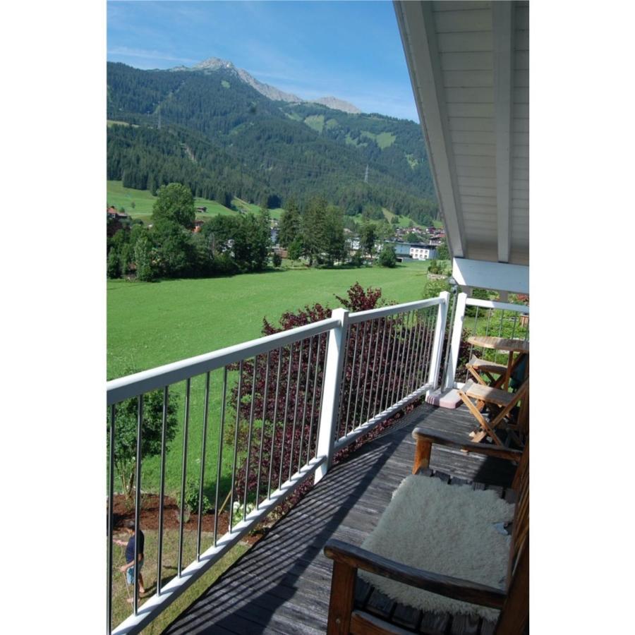 Panoramablick Lägenhet Lermoos Exteriör bild