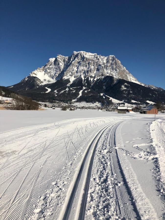 Panoramablick Lägenhet Lermoos Exteriör bild