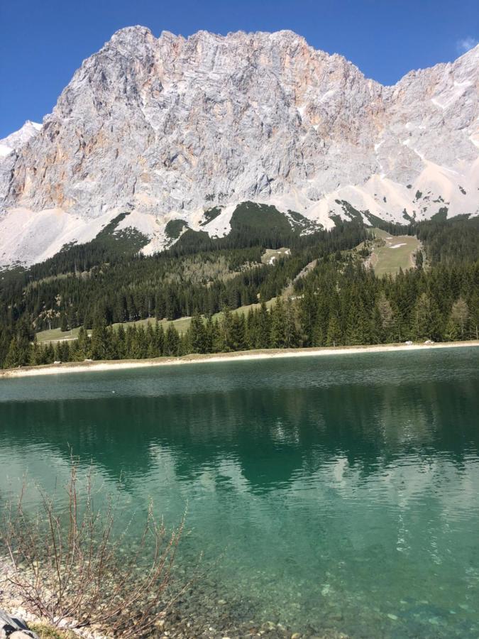 Panoramablick Lägenhet Lermoos Exteriör bild