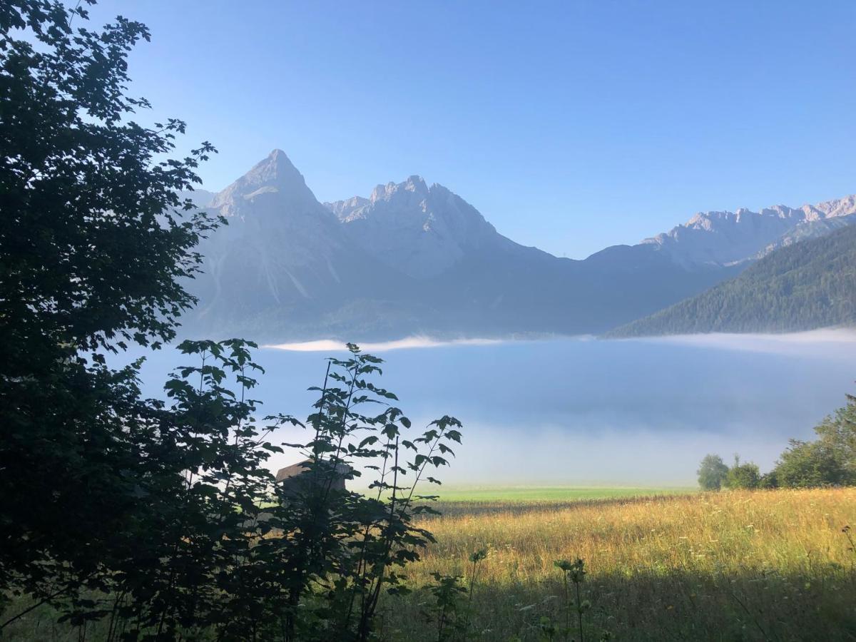 Panoramablick Lägenhet Lermoos Exteriör bild