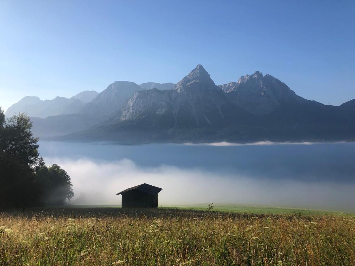 Panoramablick Lägenhet Lermoos Exteriör bild